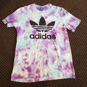 CUSTOM Tie Dye Adidas Tee